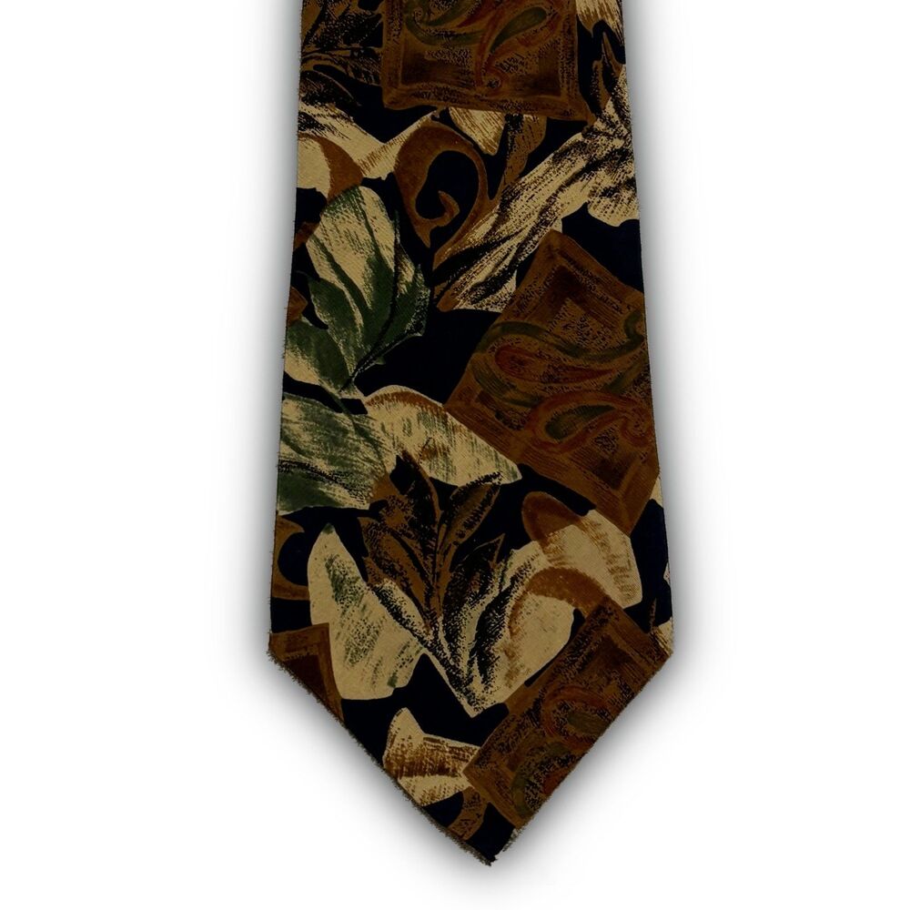 Torriani Italian Silk Abstract Tie